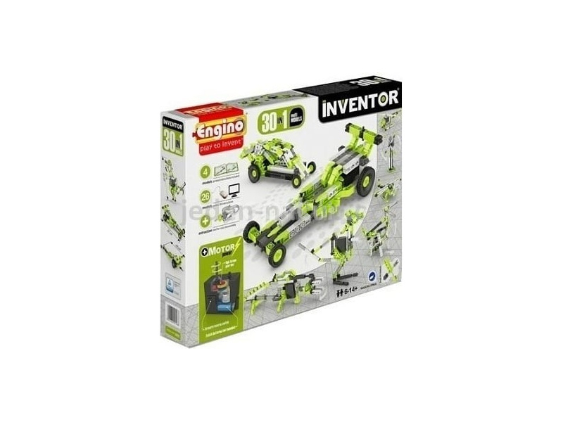 Engino Creative Builder 30 modelov + motor