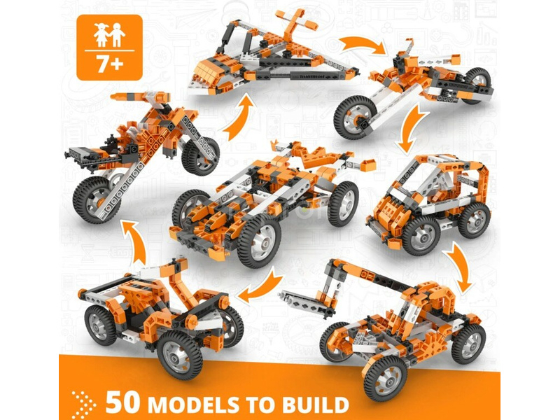 Engino Creative Builder 50 modelov + motor