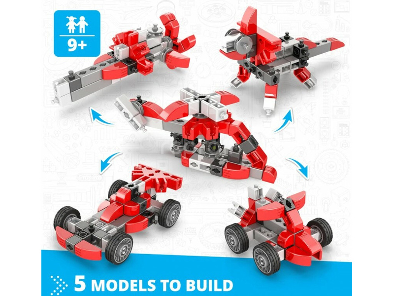 Engino Inventor Mechanics racer 5 modelov