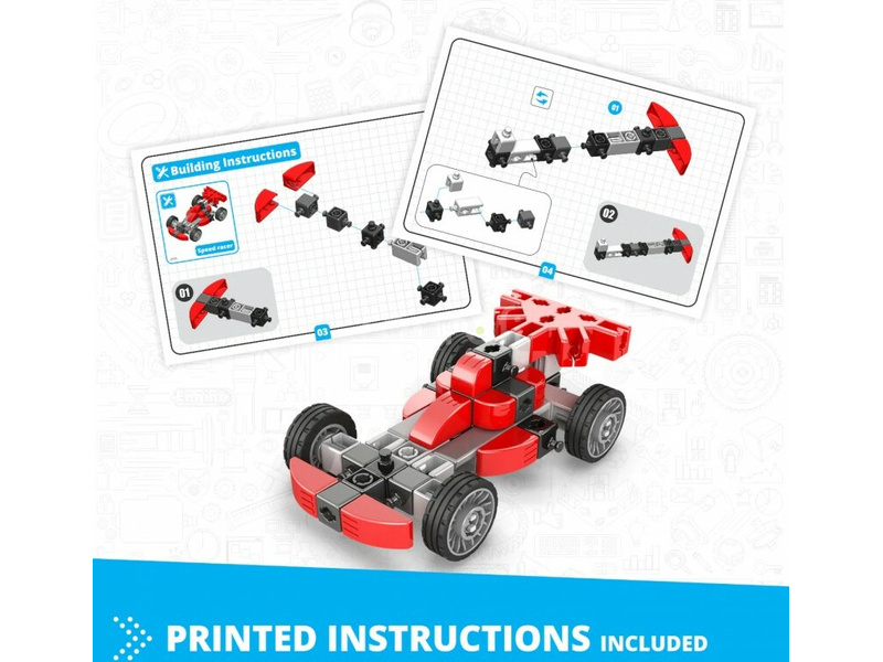 Engino Inventor Mechanics racer 5 modelov