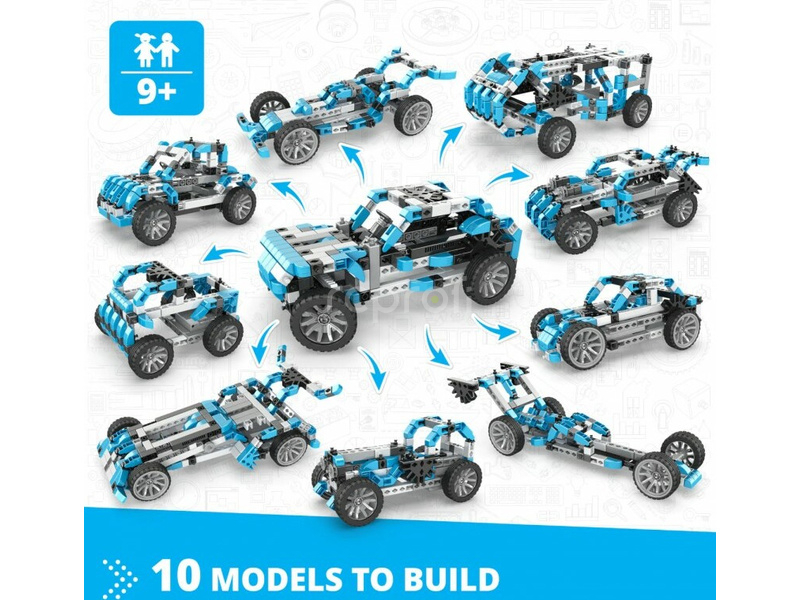 Engino Inventor Motorizovaný offroad 10 modelov + motor