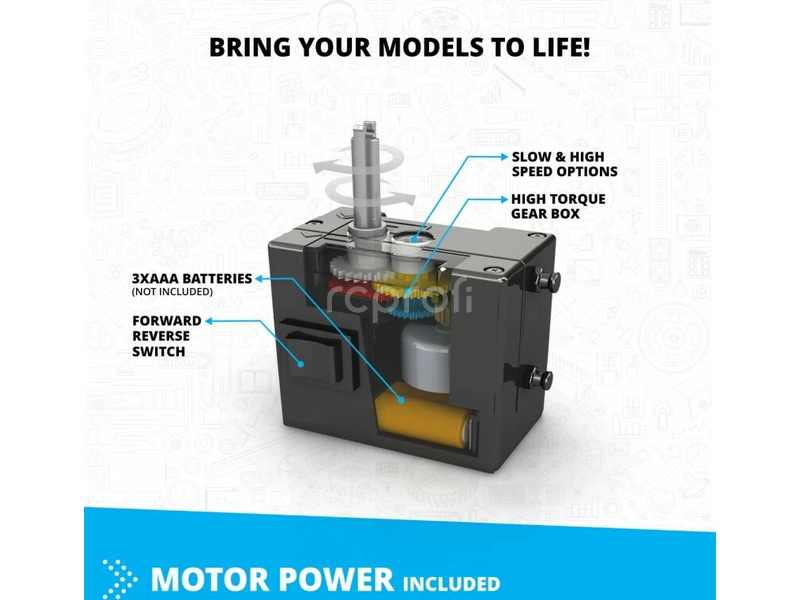 Engino Inventor Motorizovaný offroad 10 modelov + motor