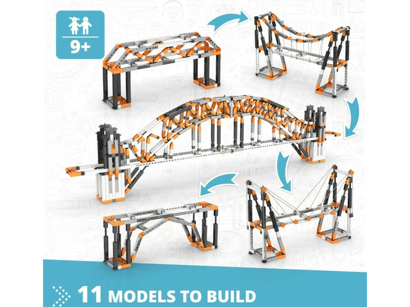 Engino Stem Architecture Aiffelova veža, Sydney Bridge