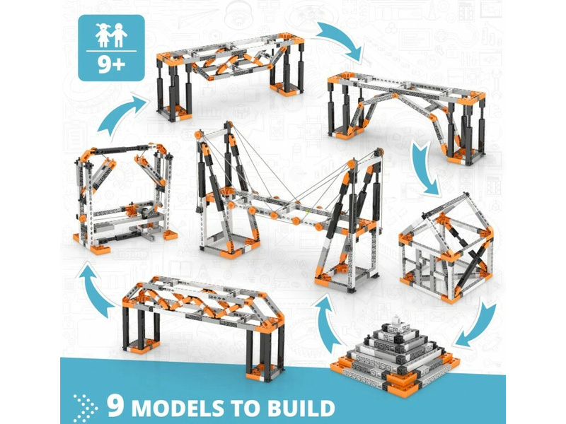 Engino Stem Mechanics Budovy a mosty