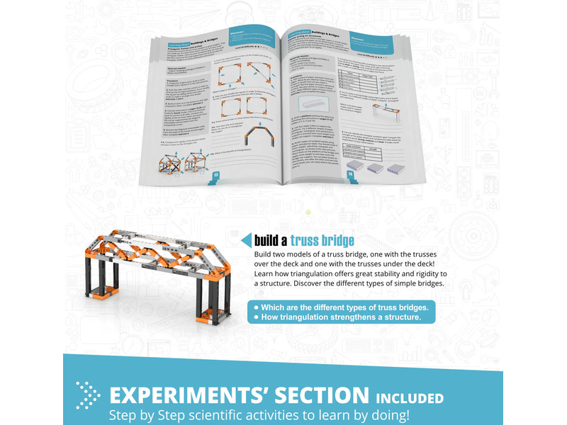 Engino Stem Mechanics Budovy a mosty