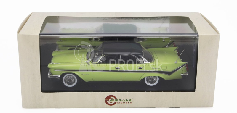 Esval model De soto Fireflite 1959 1:43 Yellow Black