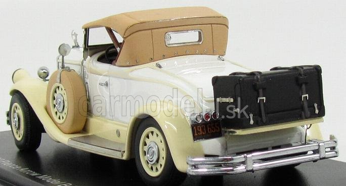 Esval model Pierce arrow Model B Roadster Closed 1930 1:43 White White