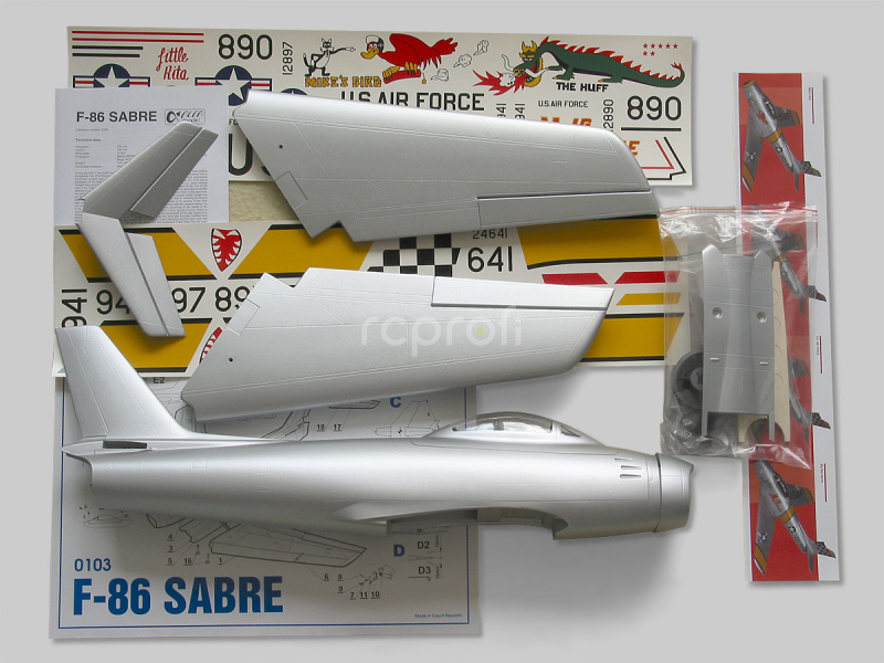 F-86 Sabre elektro, 0103, ALFA MODEL