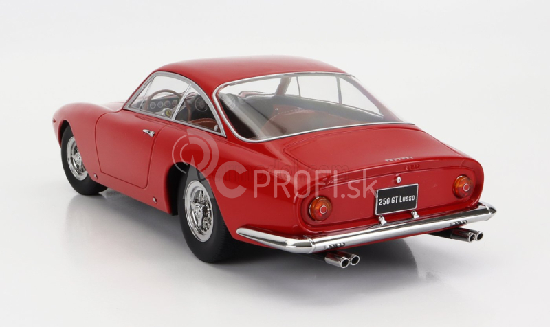 Ferrari 250 Gt Lusso 1962 v mierke 1:18 Červená