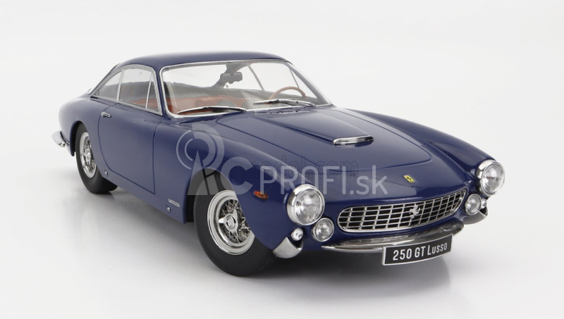 Ferrari 250 Gt Lusso 1962 v mierke 1:18 modrá