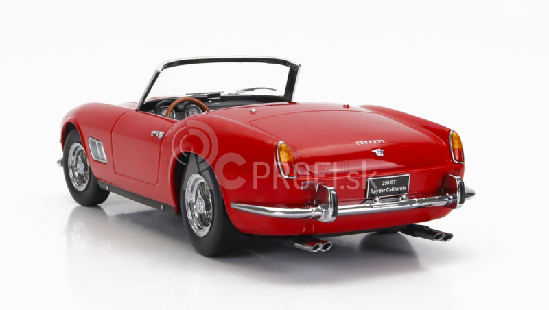 Ferrari 250gt California Spider v mierke kk s pevnou strechou 1960 1:18