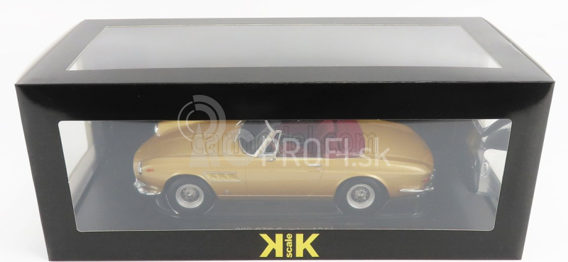 Ferrari 275 Gts Pininfarina Spider s odnímateľnou mäkkou strechou 1964 1:18 Gold Met