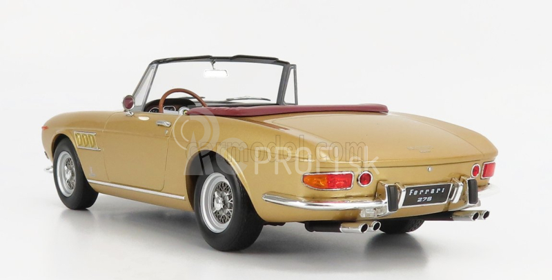 Ferrari 275 Gts Pininfarina Spider s odnímateľnou mäkkou strechou 1964 1:18 Gold Met