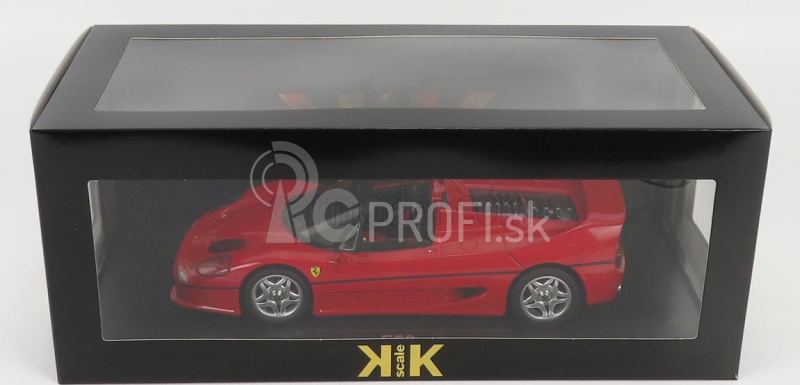 Ferrari F50 Cabriolet 1995 v mierke 1:18 červená