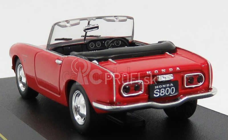 First43-models Honda S800 Spider Open 1966 1:43 Červená