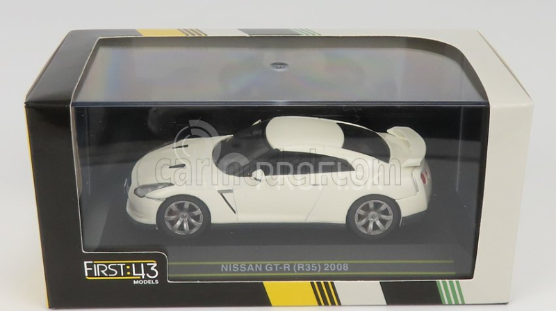 First43-models Nissan Gt-r (r35) Coupe 2008 1:43 Biela