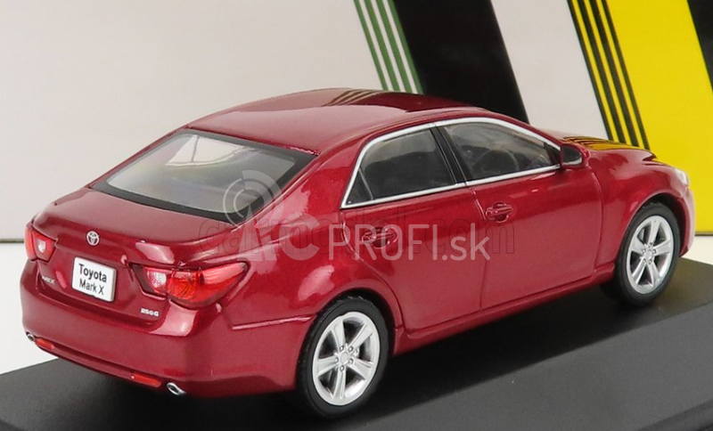 First43-models Toyota Mark X 2012 1:43 Tmavo červená