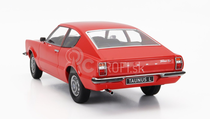 Ford england Taunus L Coupe 1971 1:18 Červená