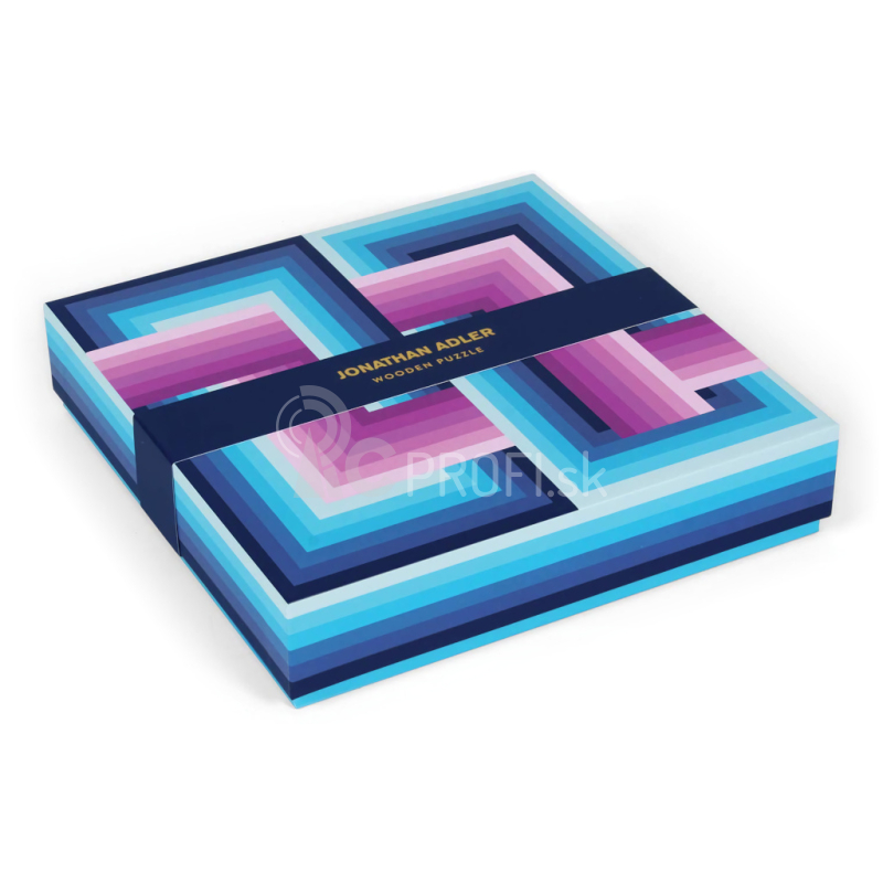 Galison Drevené puzzle Jonathan Adler Infinity 22 dielikov