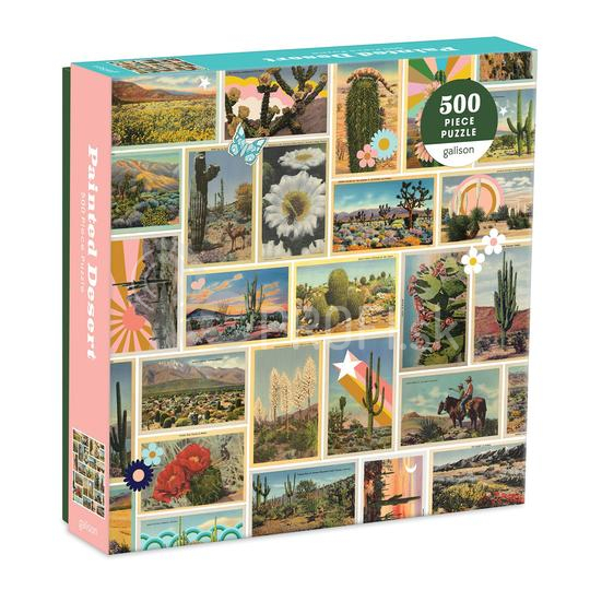 Galison Puzzle Farebná púšť 500 dielikov