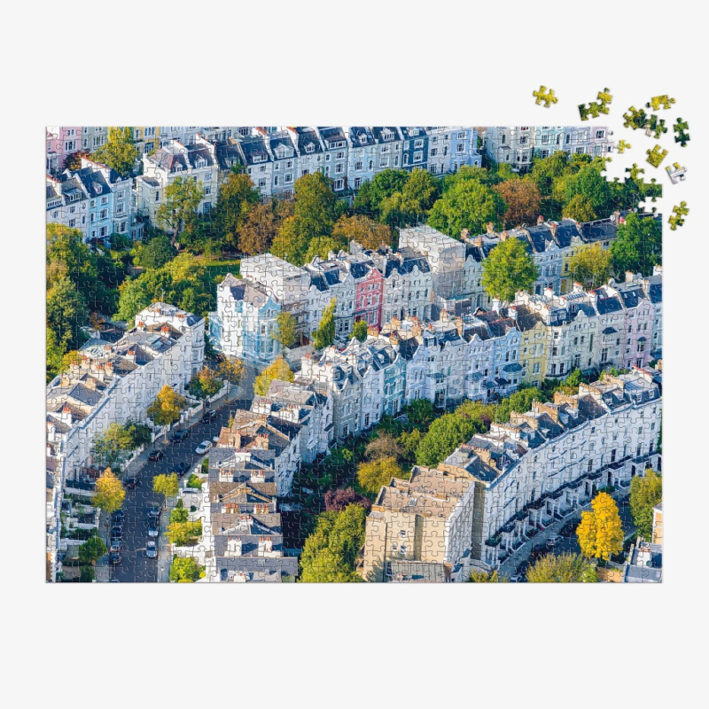 Galison Puzzle Grey Malin Notting Hill 1000 dielikov