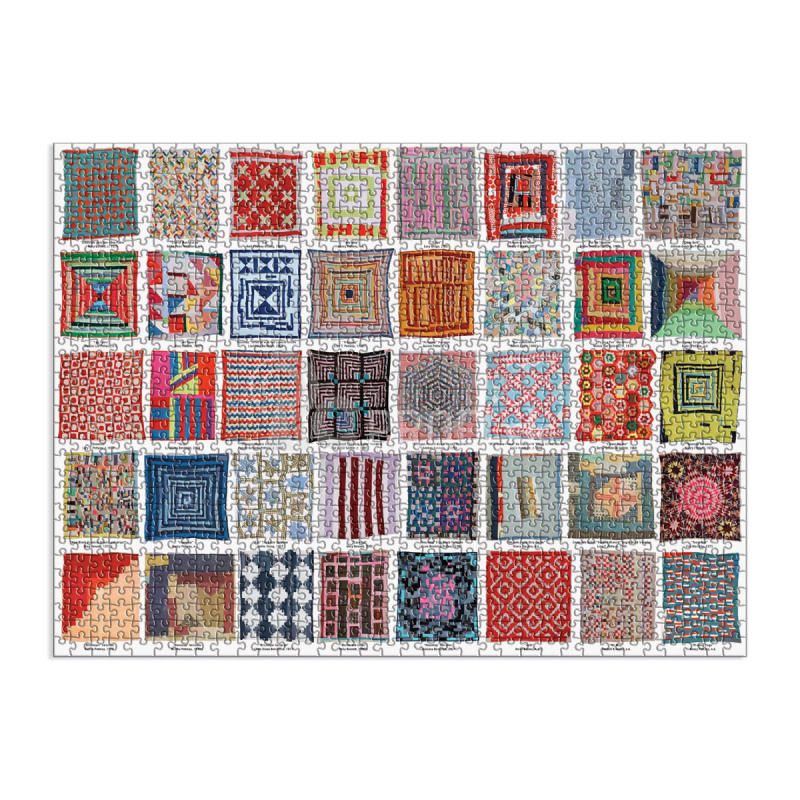 Galison Puzzle Patchwork quilt 1000 kusov