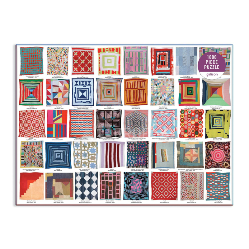 Galison Puzzle Patchwork quilt 1000 kusov