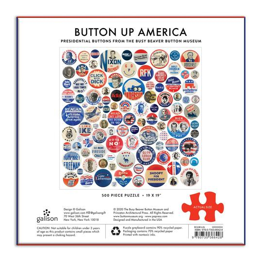 Galison Puzzle Plaques of America 500 dielikov