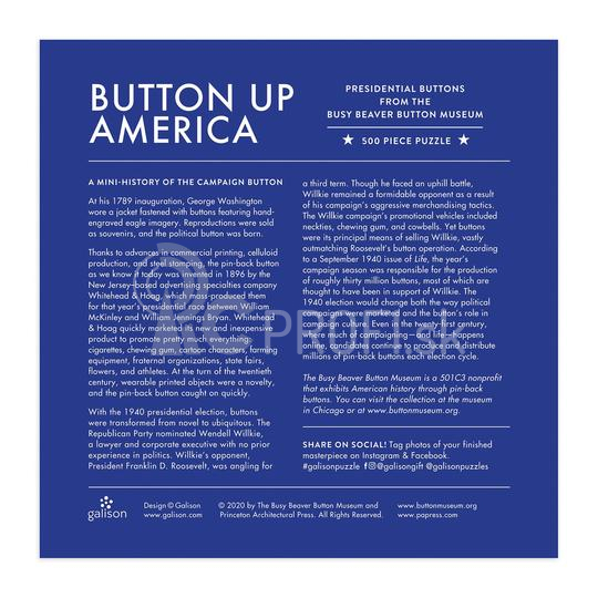 Galison Puzzle Plaques of America 500 dielikov