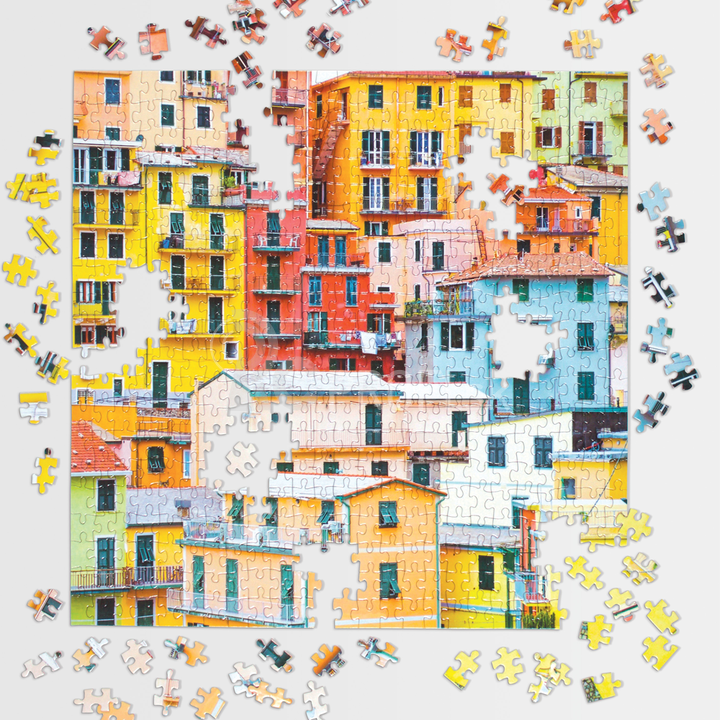 Galison Puzzle Pozdravy z Cinque Terre 500 dielikov