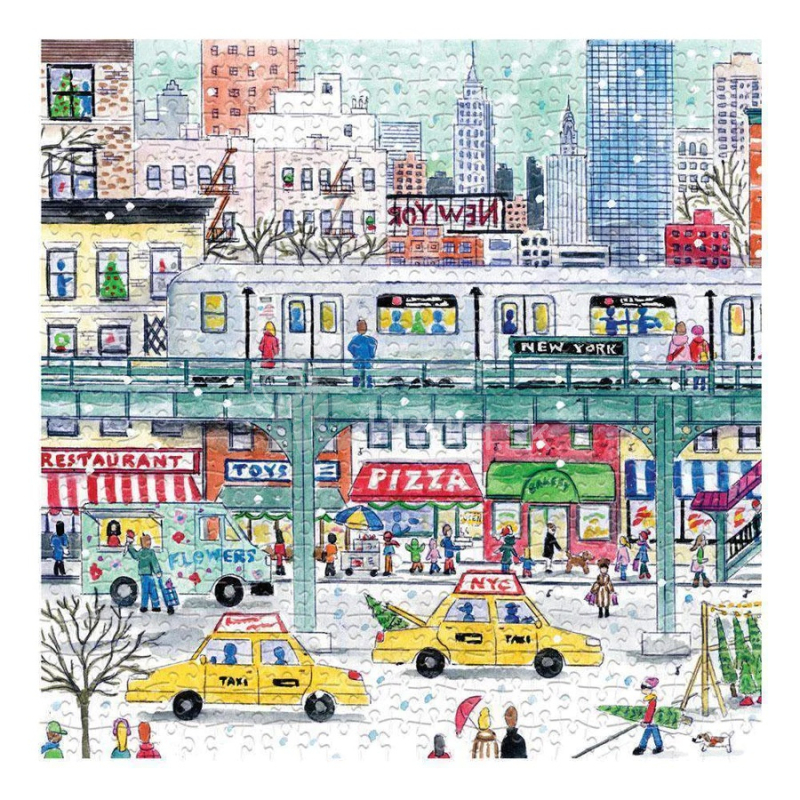 Galison Puzzle V newyorskom metre 500 dielikov