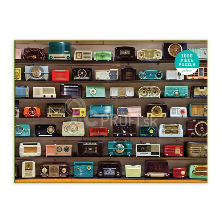 Galison Vintage Radio Puzzle 1000 dielikov