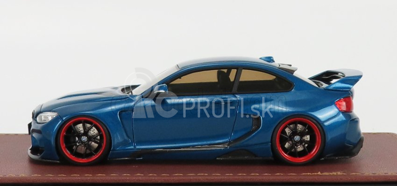 Glm-models BMW radu 2 M235i Darwinpro Mtc Black Sails Widebody 2015 1:43 Estoril Blue