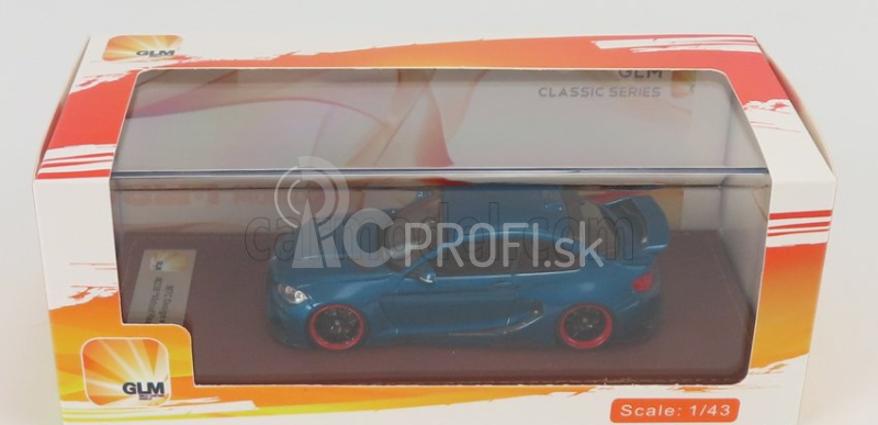 Glm-models BMW radu 2 M235i Darwinpro Mtc Black Sails Widebody 2015 1:43 Estoril Blue