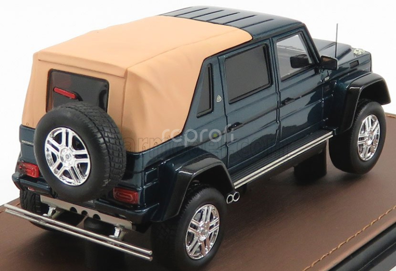 Glm-models Mercedes benz triedy G G650 Maybach Close Roof 2017 1:43 Designo Blue Met