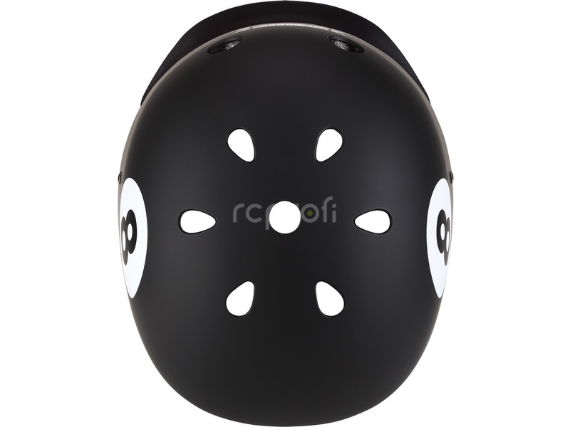 Globber – detská prilba Elite Lights Black 8-Ball XS/S