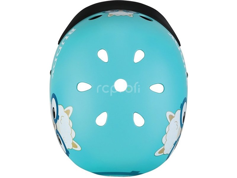 Globber – detská prilba Elite Lights Sky Blue Buddy XS/S