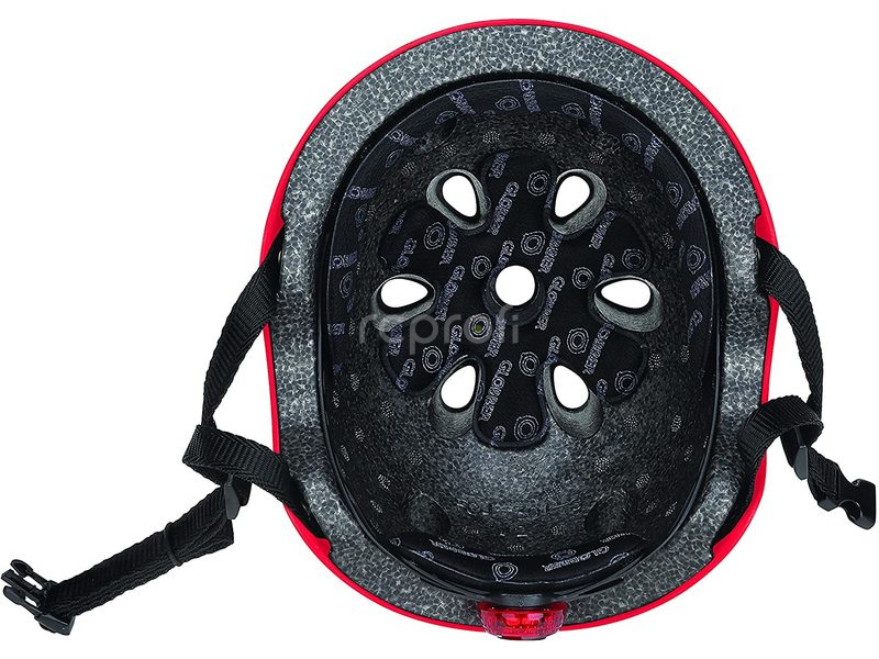 Globber – detská prilba Junior Primo Lights Black XS/S