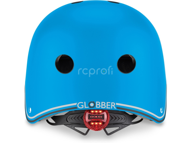 Globber – detská prilba Junior Primo Lights Sky Blue XS/S