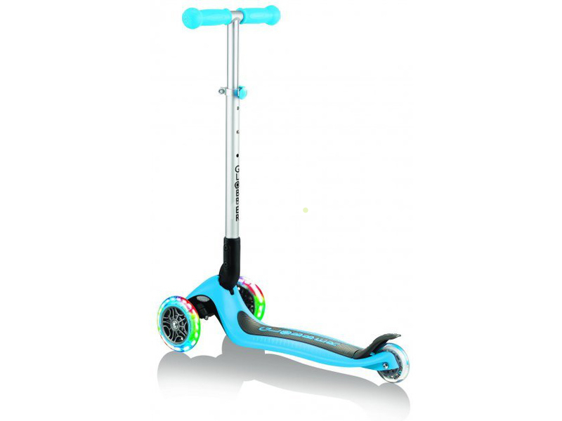 Globber - Scooter Primo Folding Lights pastelovo ružová