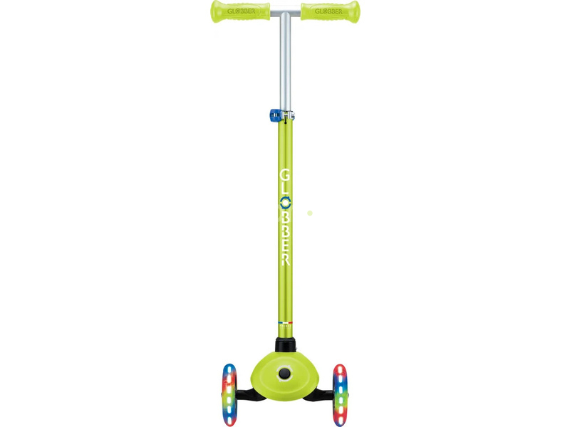 Globber - Scooter Primo Plus Lights V2 Fuchsia/Sky Blue