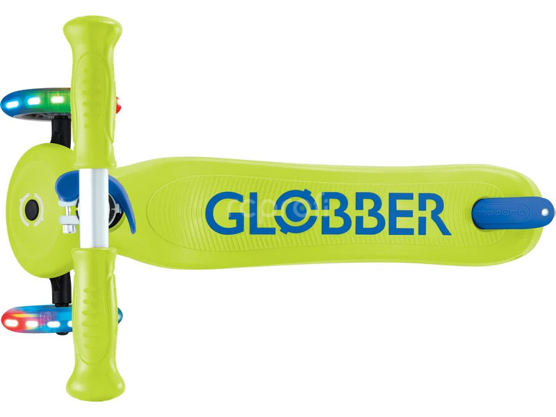 Globber - Scooter Primo Plus Lights V2 Fuchsia/Sky Blue