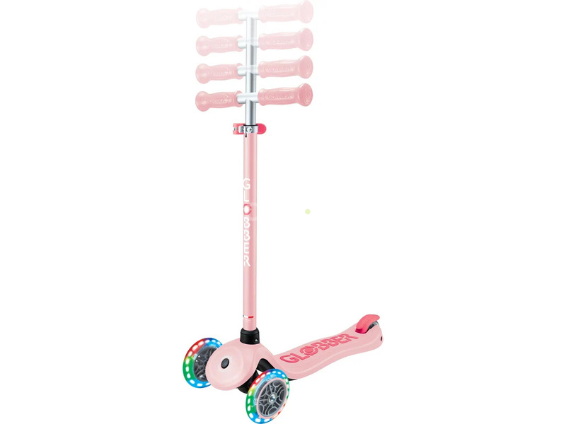 Globber - Scooter Primo Plus Lights V2 Fuchsia/Sky Blue