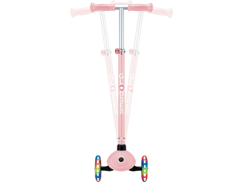 Globber - Scooter Primo Plus Lights V2 Fuchsia/Sky Blue