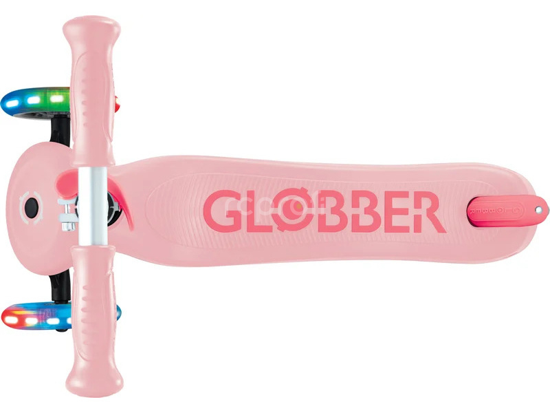 Globber - Scooter Primo Plus Lights V2 Fuchsia/Sky Blue