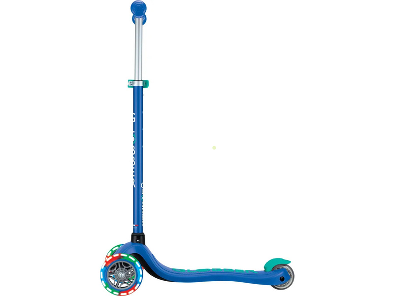 Globber - Scooter Primo Plus Lights V2 Fuchsia/Sky Blue