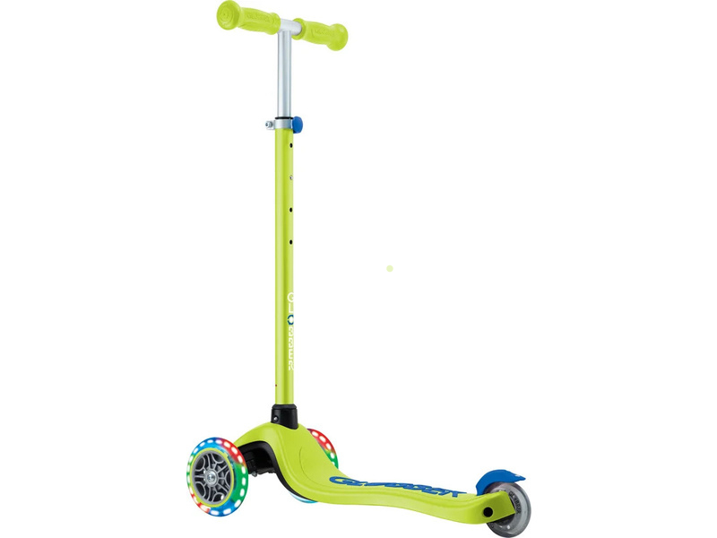 Globber - Scooter Primo Plus Lights V2 Navy Blue/Emerald Green