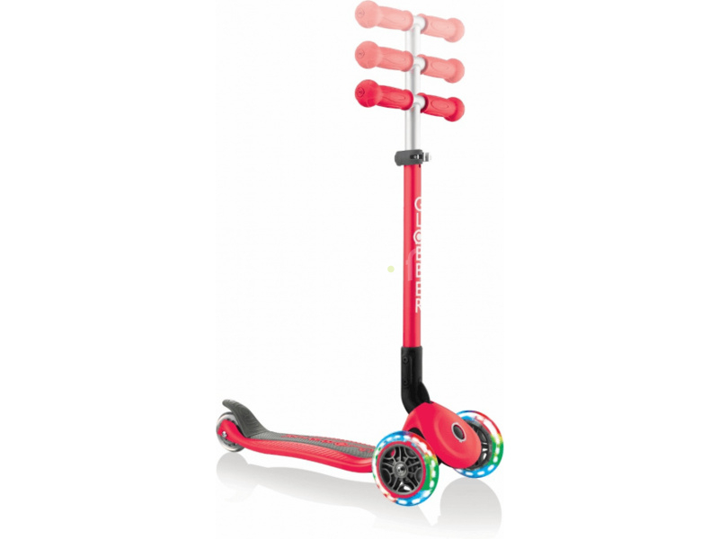 Globber - Skladacie svetlá Scooter Primo Red