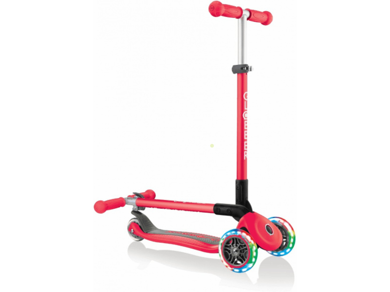 Globber - Skladacie svetlá Scooter Primo Red