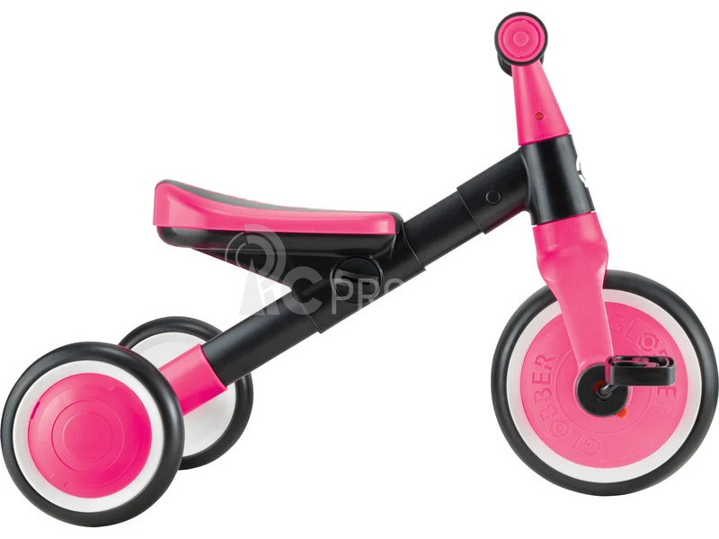 Globber - Trojkolka / kolobežka Learning Trike Fuchsia pink